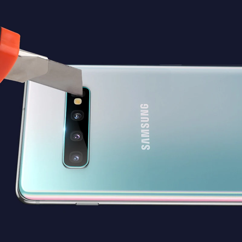 CCDZ 2 шт назад Камера объектив закаленное Стекло для samsung Galaxy S10 плюс E защитная
