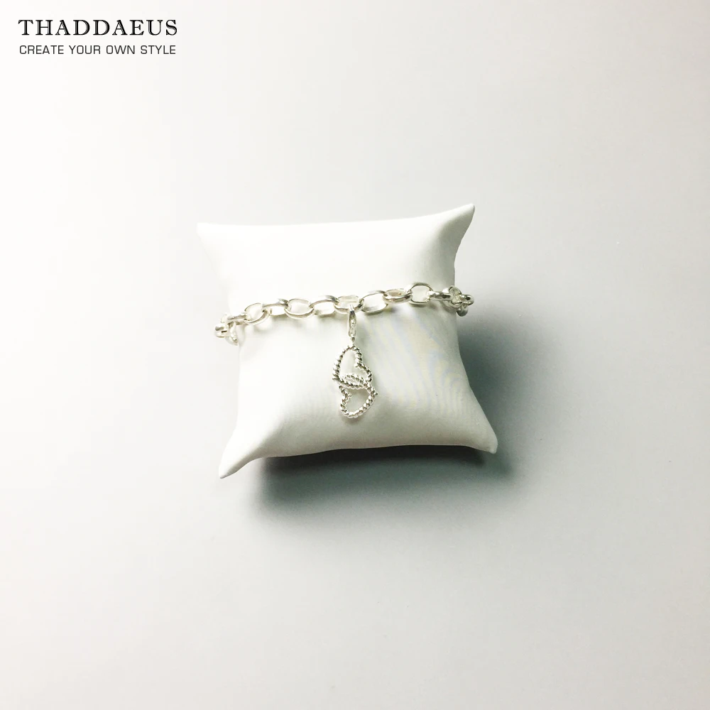 Ссылка сердца Шарм Европа Стиль клуб хорошие ювелирные изделия из розового