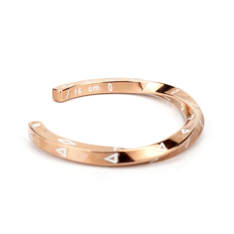 Punk Biker Women Men Bangles Bracelets luxurious Fashion Jewelry Always In My Heart Titanium Steel Cuff Bangle Lover Friend Gift | Украшения