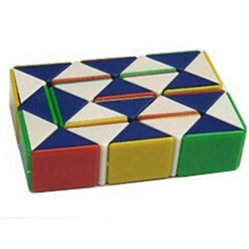 Colors Magic Cubes Hot Retro Educational Intelligence Toys Twist Snake Cube Puzzle Toy For Kids Gifts #10 | Игрушки и хобби