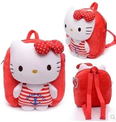 Новинка!! Aoger Hello kitty темно-синий плюшевый рюкзак/Детские подарки/подарки на день рождения