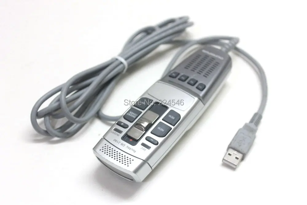 Настольный микрофон для диктации компьютерной записи Olympu RecMic DR 2100 USB