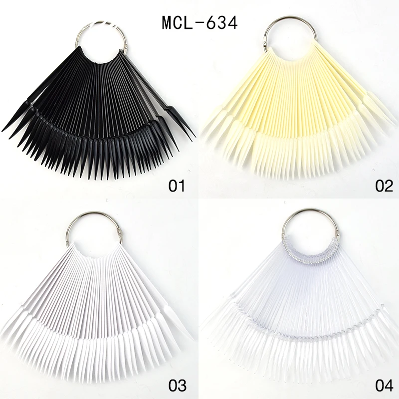 40 наконечников/набор акриловые накладные ногти 4 цвета|Накладные ногти| |