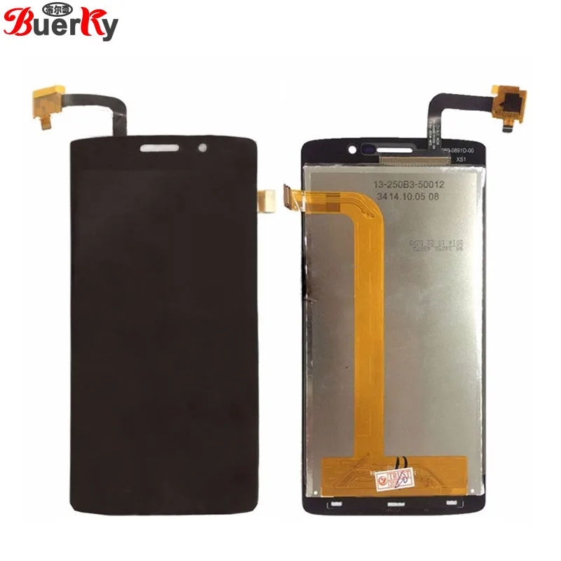 BKparts 100% протестированный для Fly IQ4504 EVO Energy 5 Полный ЖК-дисплей сенсорный экран