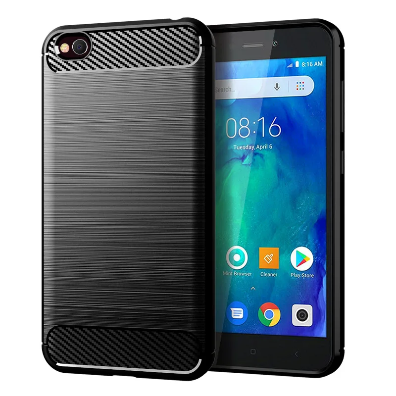 Чехол Xiaomi Redmi Go задняя крышка из ТПУ мягкий матовый чехол для телефона s mi Play 8 9 8se 9se
