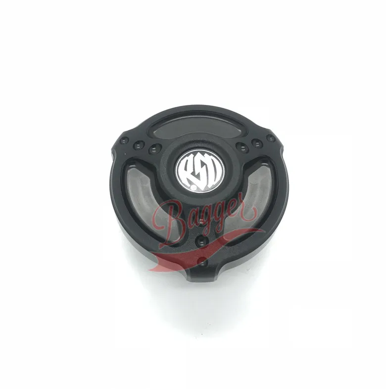 Motocicleta CNC Vallas De Gas Tapa Del Tanque de combustable Cubierta Negro Para Harley Sportster XL883 1200 FXD Dyna Softail FL|tanque harley|flgas