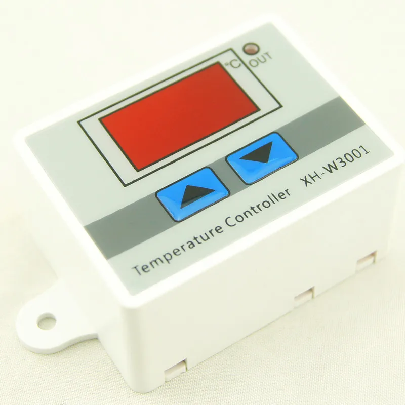 XH-W3001 10A цифровой Температура контроллер, 12В, 24В, 220V качества регулятор температуры с термопарным термостат с ЖК-дисплей дисплей
