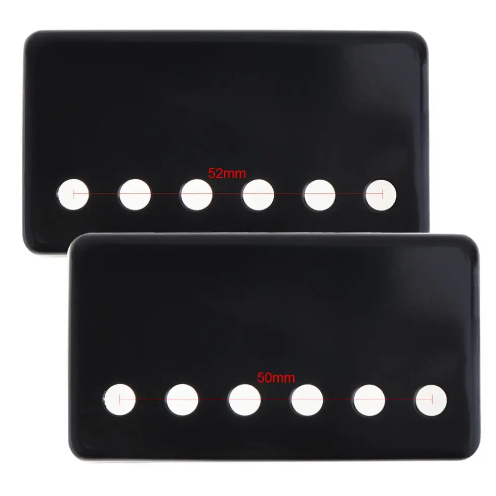 Slade 2шт Humbucker Пикап КРЫШКА 50/60 мм для LP гитарных аксессуаров|Детали и аксессуары