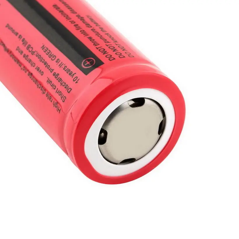 Аккумуляторная литий ионная батарея GTF 26650 3 7 В 7200 мАч для фонарика|li-ion battery|battery