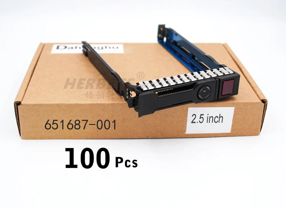100 шт 651687-001 аккумулятор большой емкости 2 5 &quotГорячая замена SAS SATA жесткий диск