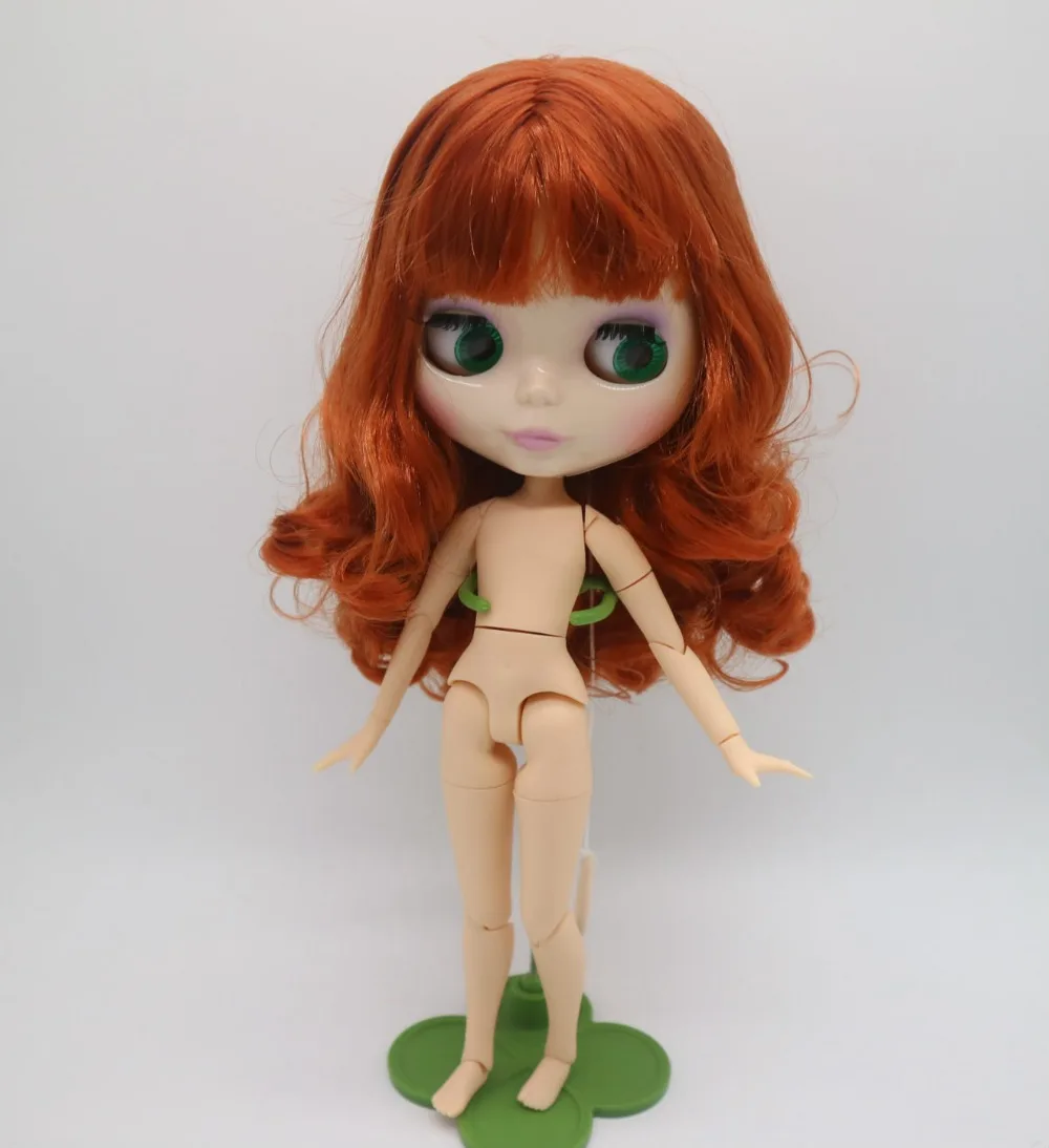 Мужская кукла телесного цвета фабричная для мальчика с челкой|nude blythe doll|blythe dollblythe