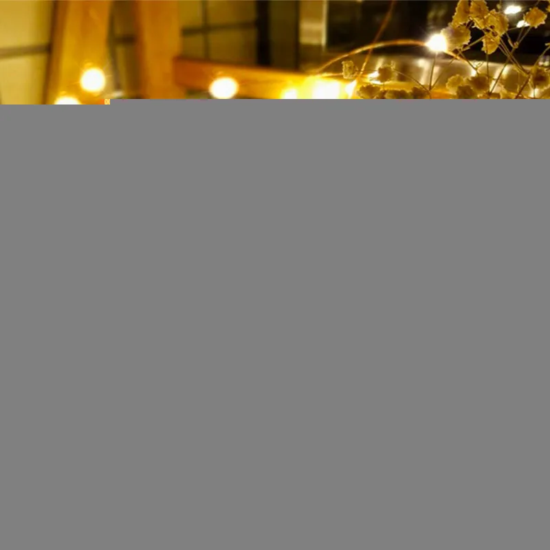 8 Mode100 световая медная проволочная гирлянда светодиодная Батарейная коробка