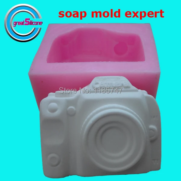 Отличная форма для камеры силиконовая мыла свечи украшение 3D изготовления | Дом и