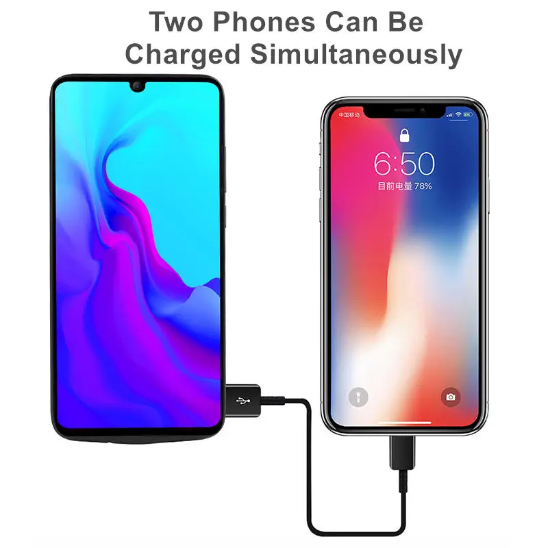 Чехол для аккумулятора Huawei P30 Pro чехол внешнего Capa зарядного устройства умный