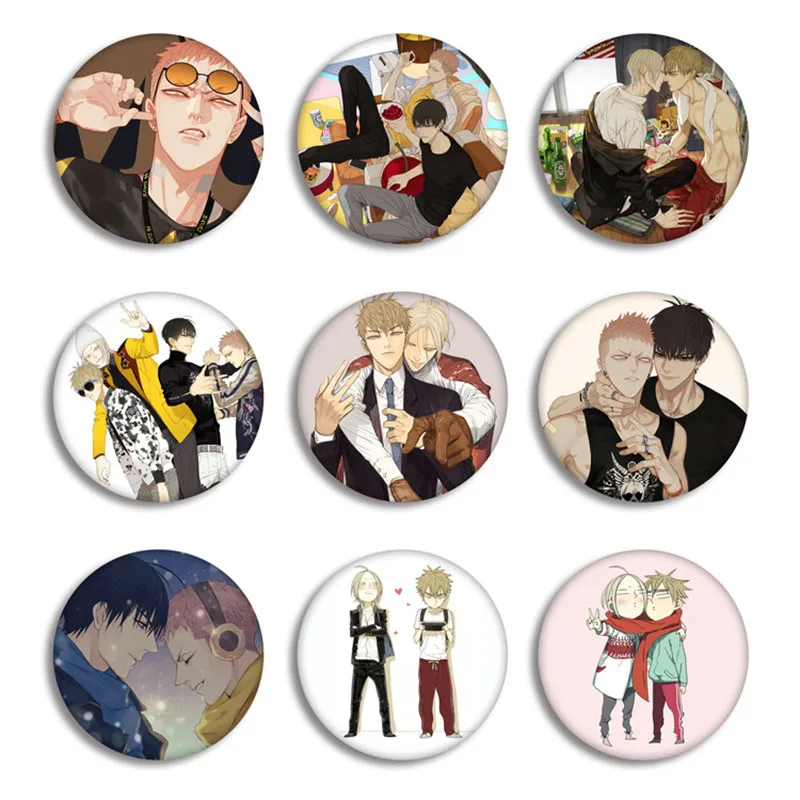 Брошь значок из мультфильма 19 дней|Броши| |