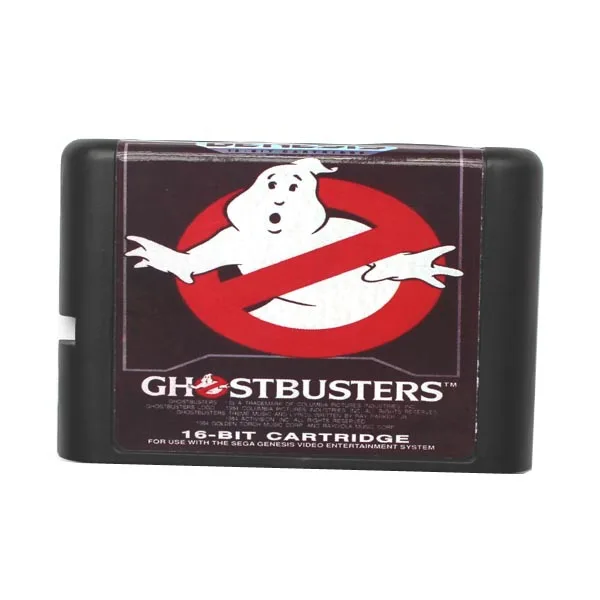 Ghostbusters (Охотники за привидениями) 16 бит MD карточная игра для Sega игры Mega Drive Genesis |