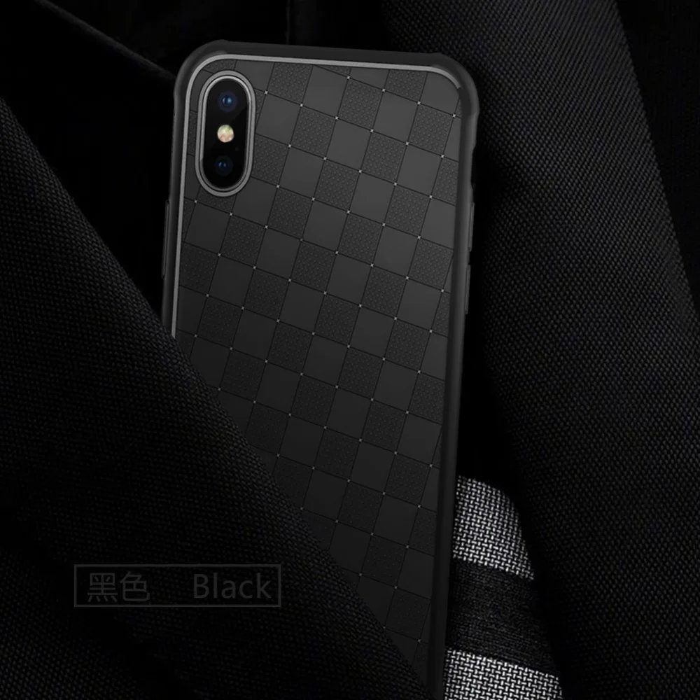 Модный тканый чехол NILLKIN для iphone X 5,8 дюймов ТПУ чехол теплоотвод чехол для iphone 10 задняя крышка