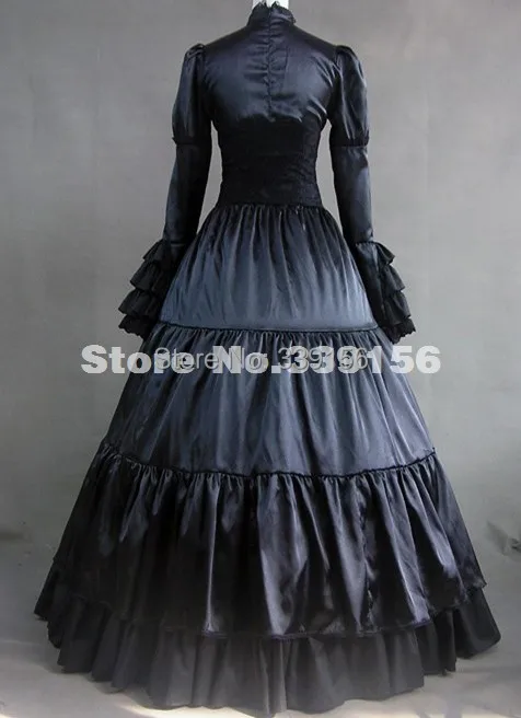 2017 изготовленный на заказ в винтажном стиле с длинным рукавом атласным бантом и