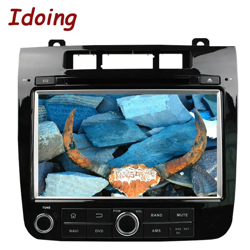 Idoing 2Din Android6.0 автомобиль видео dvd плеер 2 г + 32 руль для VW/Volkswagen Touareg 8 &quotGPS навигации
