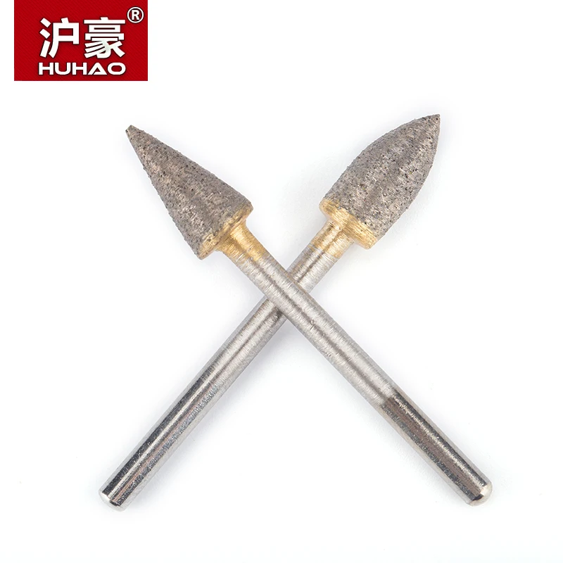 HUHAO 1 шт. 3 мм хвостовик 70 сетка наждачные головки для шлифовки Dremel очистки труб
