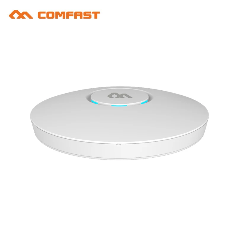 Wi Fi роутер COMFAST 300 Мбит/с потолочный Ap 802.11b/g/n для помещения AP 48 В POE открытый DDwrt