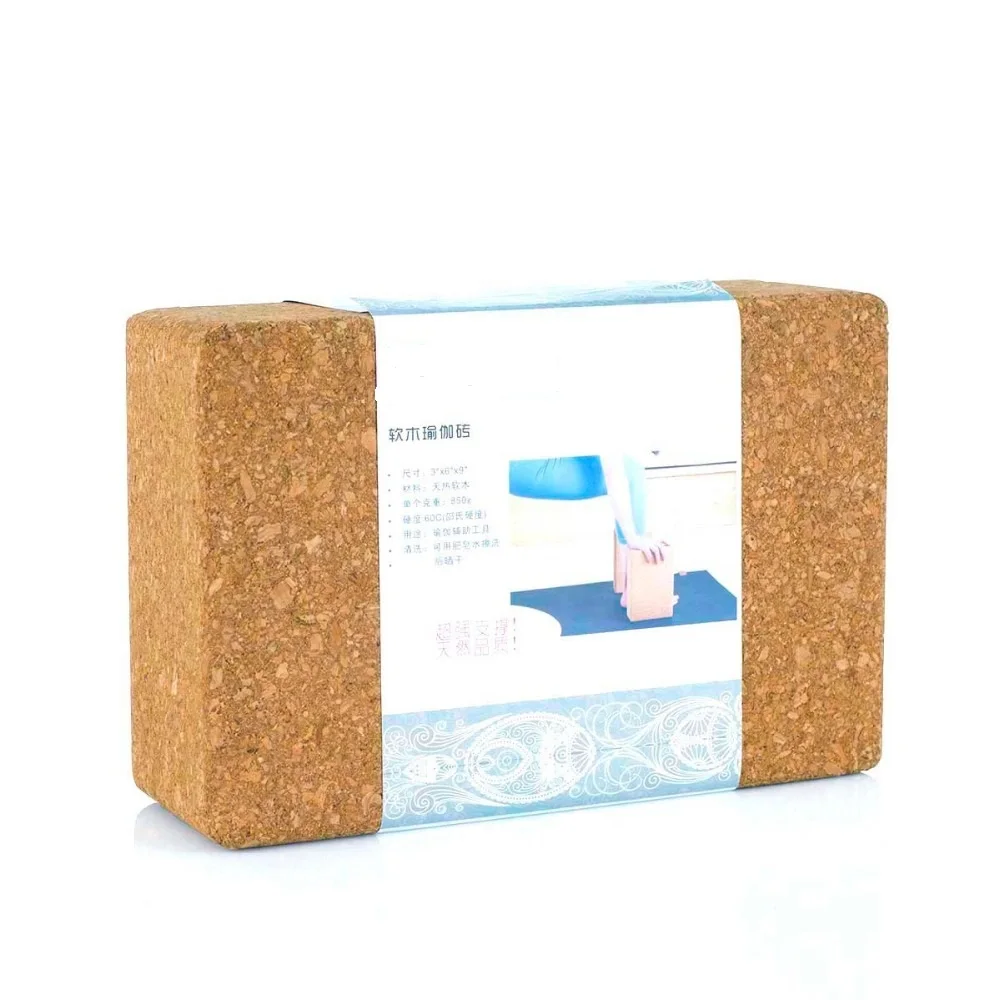 Цельнокроеное платье высокой плотности Pro 900g Деревянный Жесткий Йога Кирпич Блок