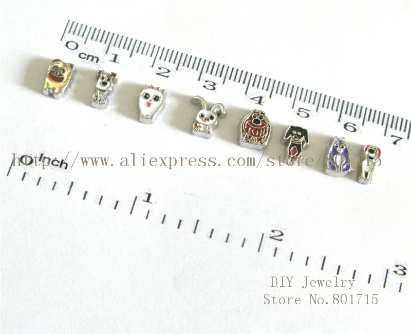 Новое поступление плавающий медальон с животными собаками домашними подвески в