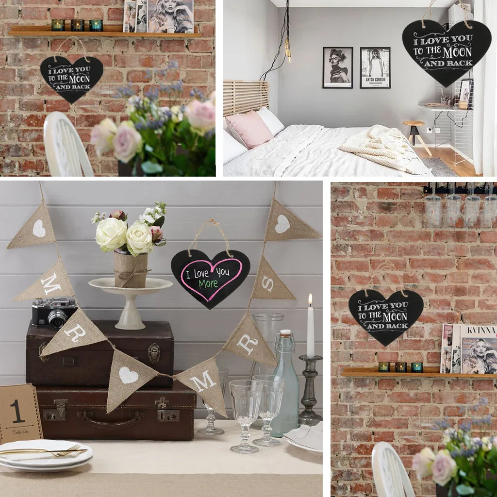 Новинка декоративные принадлежности для халкборда деревянная мини доска