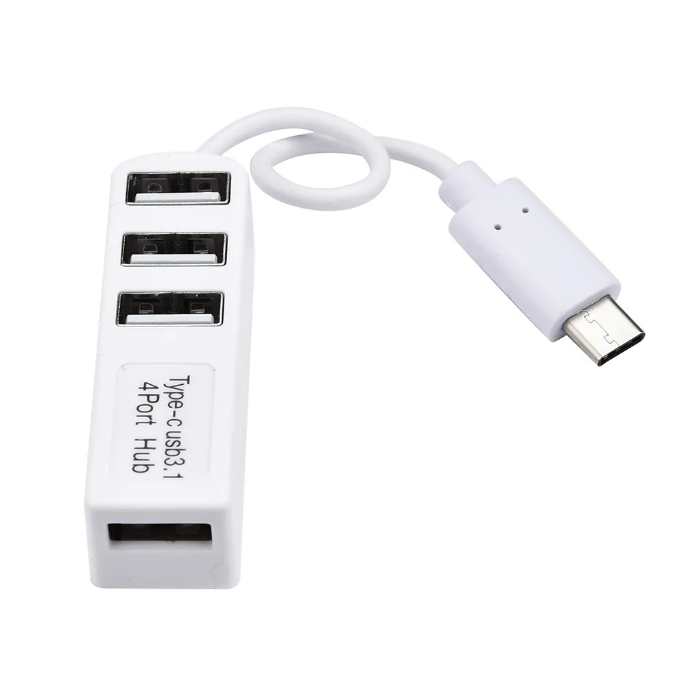 Адаптер CARPRIE usb хаб 3 1 Type C на 4 порта Usb 0 Hub USB для пк Apple Macbook|USB-хабы| |