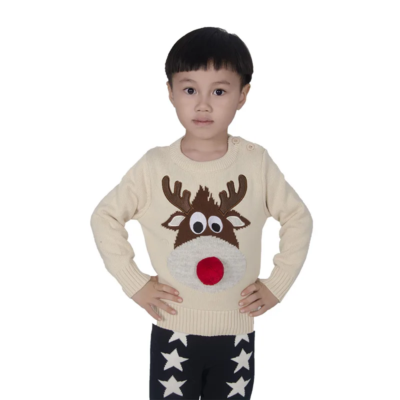 Новинка 2017 год мода Рождество олень других детей мультфильм жаккард хлопок с