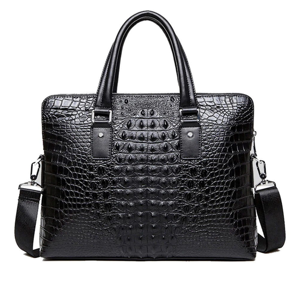 Известный дизайнерский портфель роскошная сумка-тоут из воловьей кожи с узором