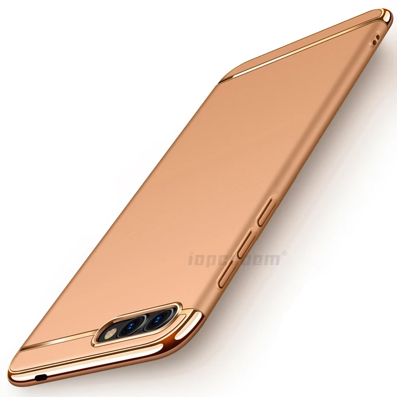 Золотой Чехол для huawei honor 10, чехол для honor 10, задняя крышка, Роскошный ПК, жесткий защитный чехол для телефона s, для huawei honor 10, чехол, capas COL-L29 - Цвет: Золотой