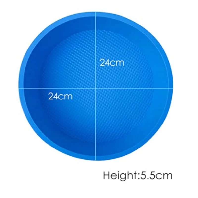 4YANG Kitchen Bakeware Tools Round Silicone Cake Moulds DIY Desserts Baking Mold Mousse Pan for Birthday | Дом и сад