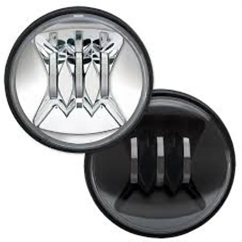 for Harley Part series - Pair 4.5" Inch Passing Lamp Led Fog Light Fit Motorcycle Street Glide Touring Road king |