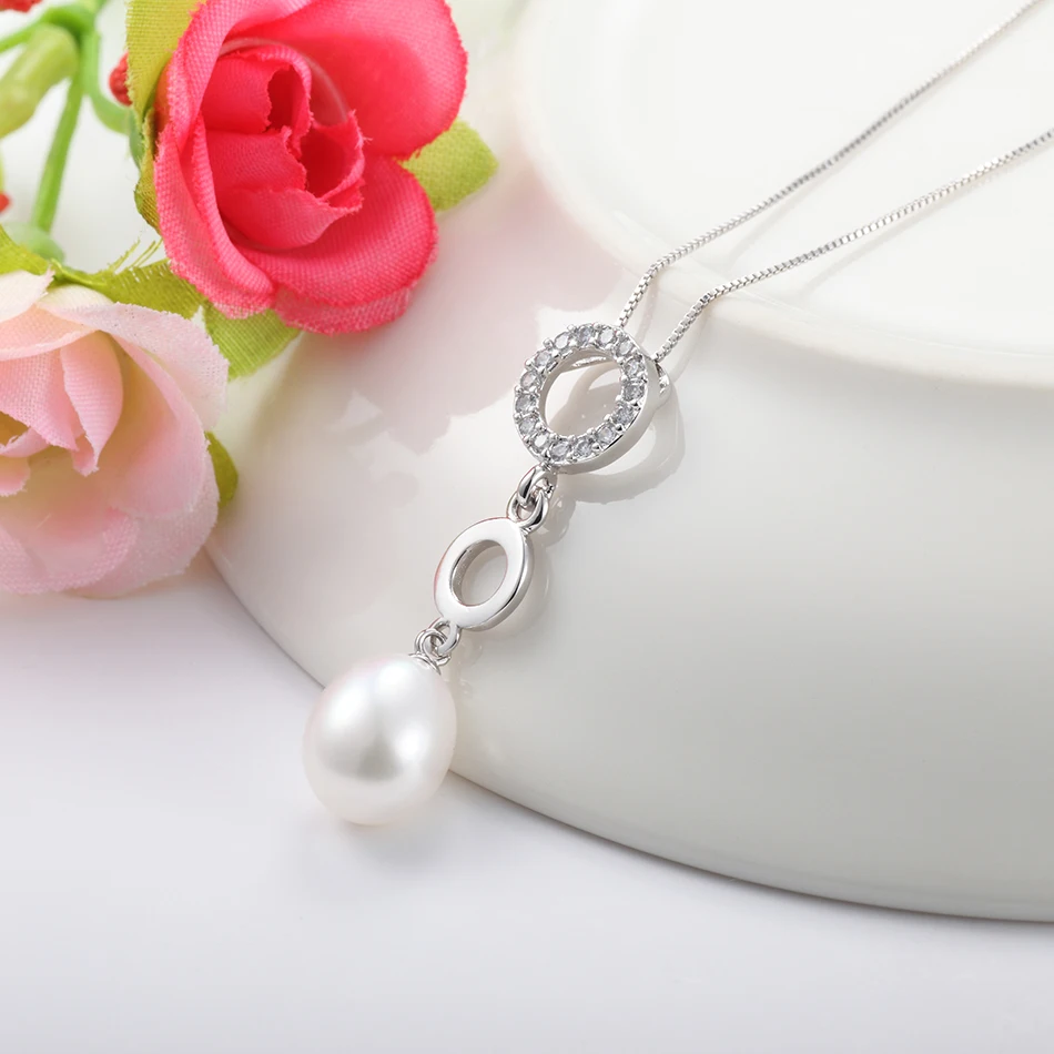 Ожерелье женское с натуральным пресноводным жемчугом 9 10 мм|necklace designer|necklaces for