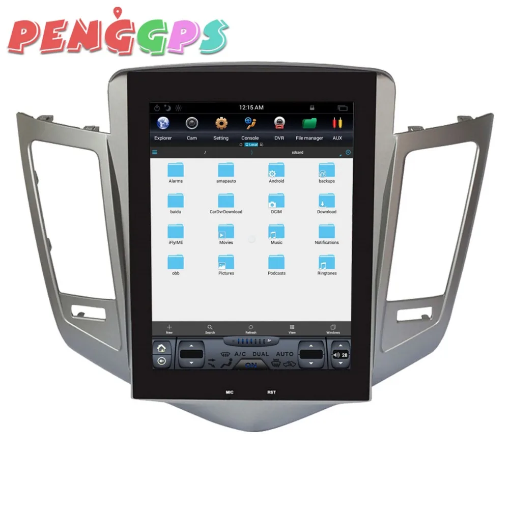 Tesla стиль Android 8 1 автомобильное радио GPS навигация головное устройство для Chevrolet