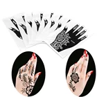 Трафарет для татуировок, хна трафареты для татуировки для тела, 5 пар