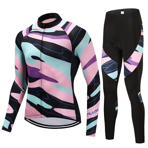 jersey and pants 4 Весна Велосипеды jersey мужской набор мужской спортивный костюм Триатлон скафандр горный велосипед одежда Комплект Одежда комбинезон велосипедная форма - Цвет: jersey and pants 4