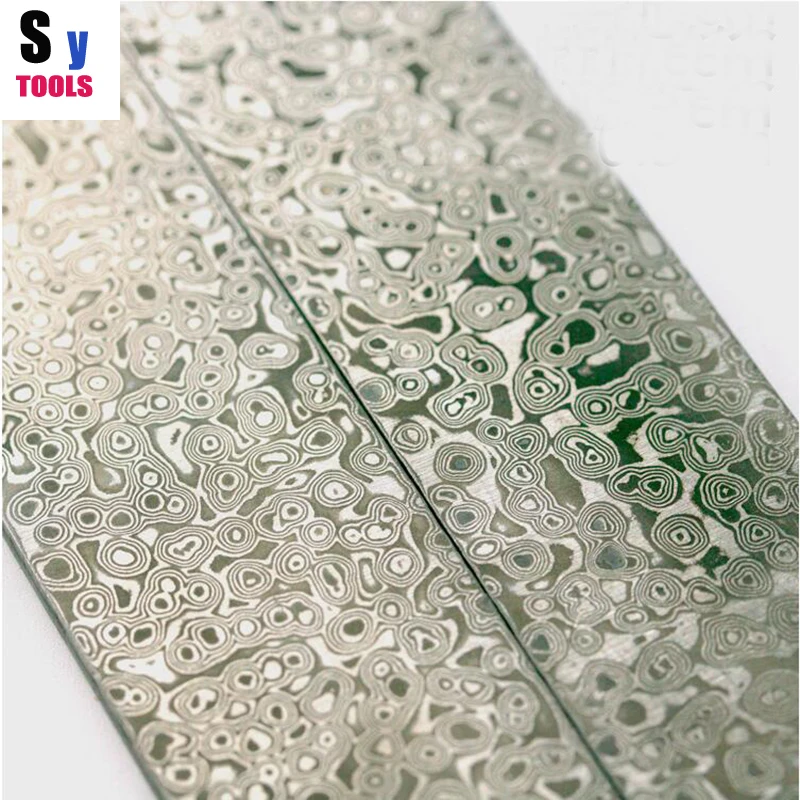 1 шт. нож из дамасской стали с узором в виде сэндвичей|knife blade|steel knife bladesknife blade blanks |