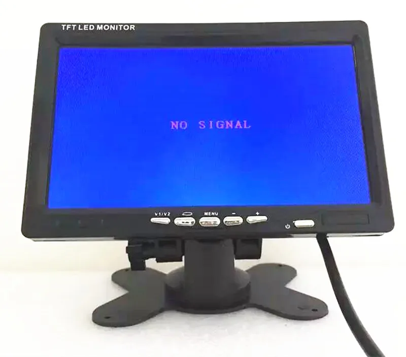 7 дюймовый цветной TFT монитор для камеры видеонаблюдения|cctv monitor|cctv camera monitor7 inch cctv