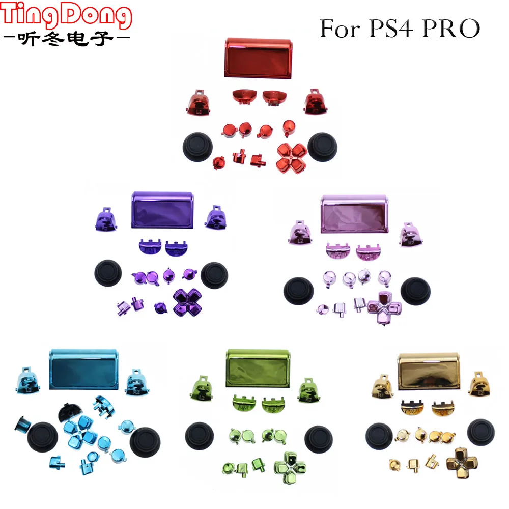 Полный набор джойстиков Ting Dong Dpad R1 L1 R2 L2 кнопки направления ABXY для контроллера Sony