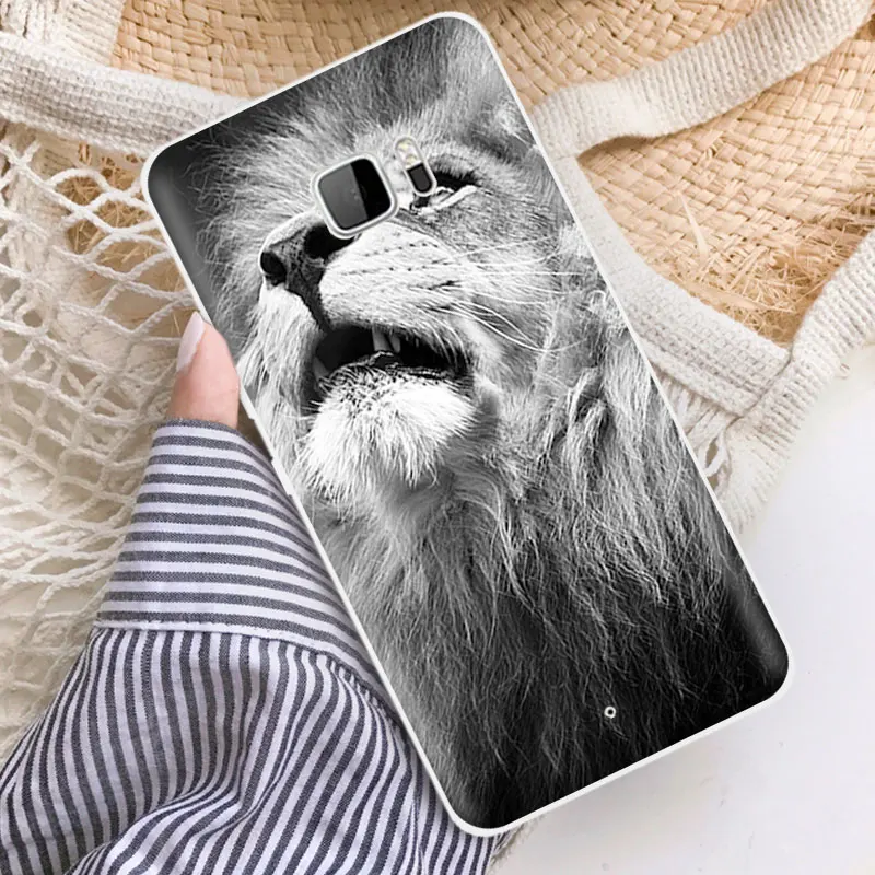 5.7&quot for HTC U Ultra Clear Soft Silicon Full Protective Dog Cat Back Cover Ocean Note Ultrathin TPU Protector Cases |