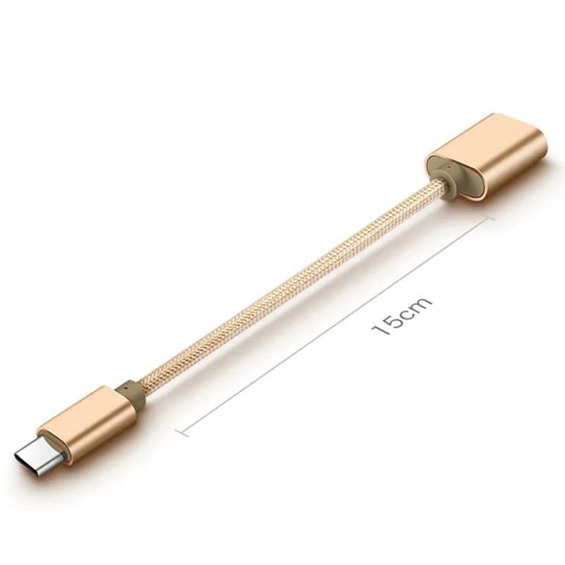 USB C адаптер OTG кабель type C к USB 2,0 OTG type-C адаптер для samsung HUAWEI Xiaomi MacBook USBC OTG
