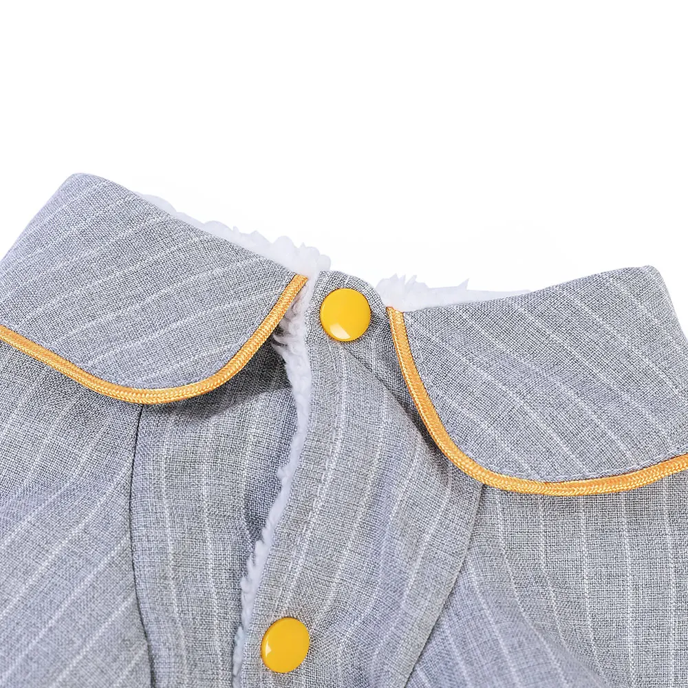 Hoopet Одежда для собак теплая Домашняя одежда модное пальто чихуахуа две и четыре