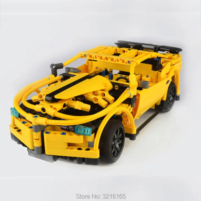 419PCS Building Blocks Remote Control Car Model Kits Self Locking Bricks Compatible Major Brand Technic Series Gift for Children | Игрушки и