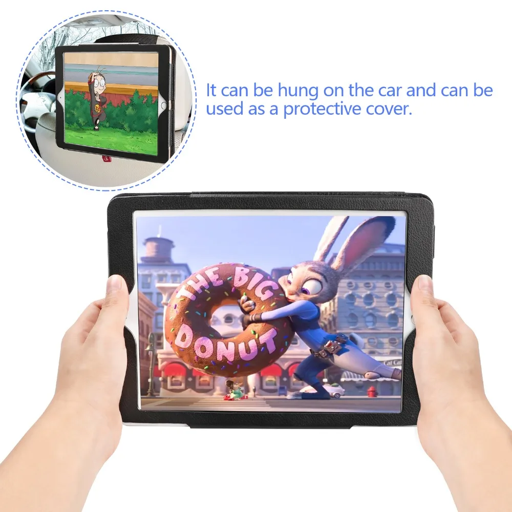 Авто заднее сиденье подголовник Монтажный держатель для всех 9 7 дюймов iPad