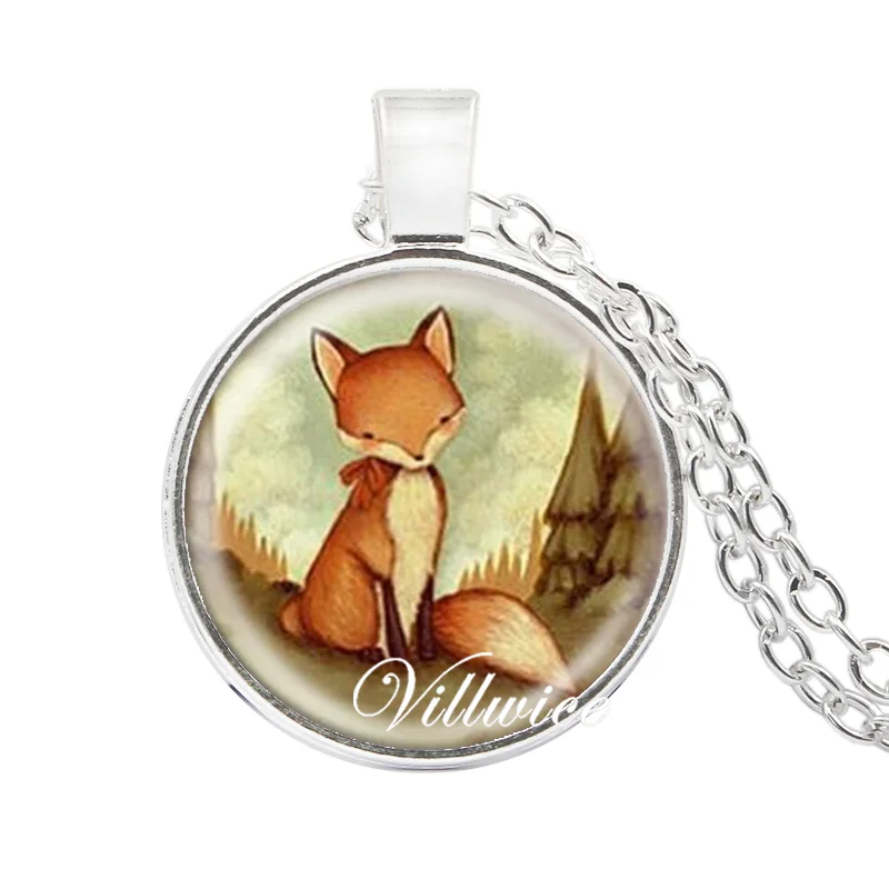 Оптовая продажа ювелирных изделий горячее стекло купол лиса воротник создание