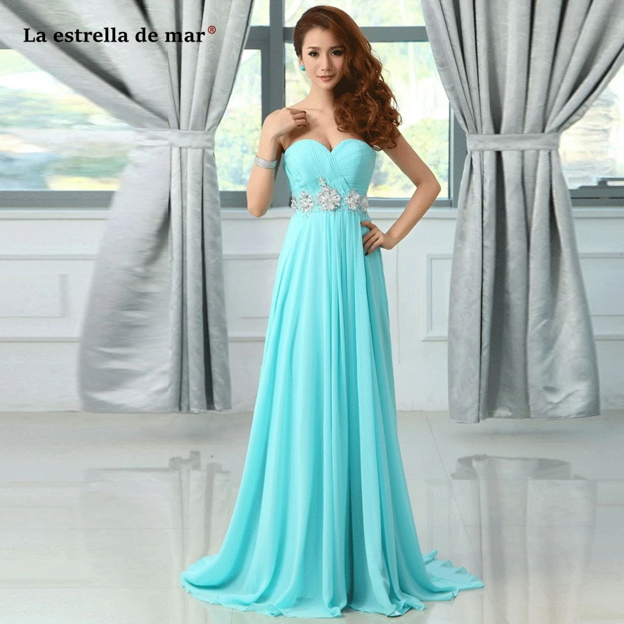 Robe Demoiselle D'honneur Pour Femme ходовой шифон с украшением в виде кристаллов открытыми