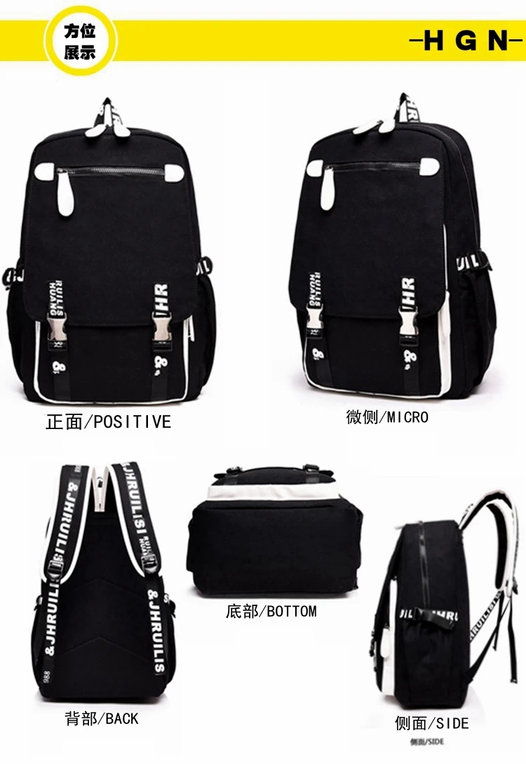 Светящийся в темносветильник рюкзак унисекс школьный ранец для мальчиков и