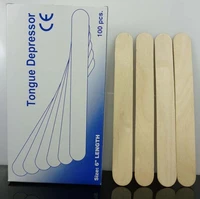 disposable wooden tongue depressor sticks 100 pcsbox waxing spatula wax applicators medical b level